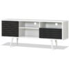 Modern TV Stand with 3 Shelves Storage Drawer