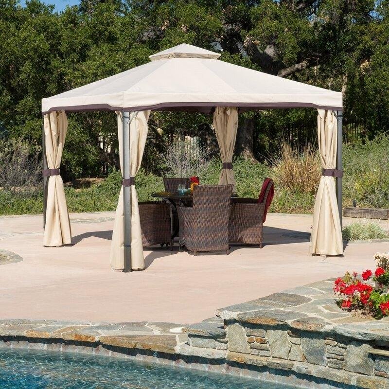 Franz 9.83 Ft. W X 9.83 Ft. D Metal Patio Gazebo - Image 4