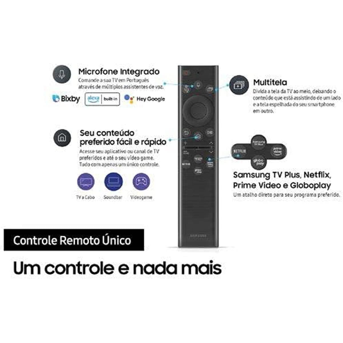 Smart TV QLED 55" 4K UHD Samsung 55Q60B - Alexa built-in - Image 2