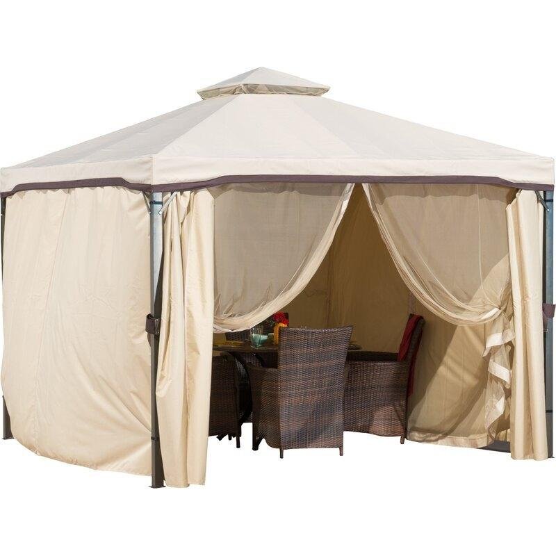 Franz 9.83 Ft. W X 9.83 Ft. D Metal Patio Gazebo - Image 9