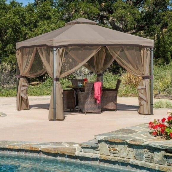 Franz 9.83 Ft. W X 9.83 Ft. D Metal Patio Gazebo - Image 15
