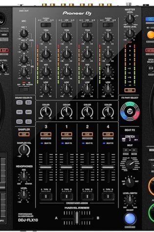 Pioneer DJ DDJ-FLX10 4-deck DJ Controller - Black